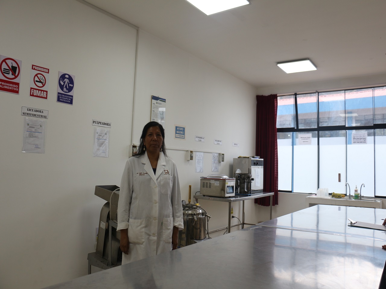 Laboratorio de Procesamiento de Productos Agroindustriales.