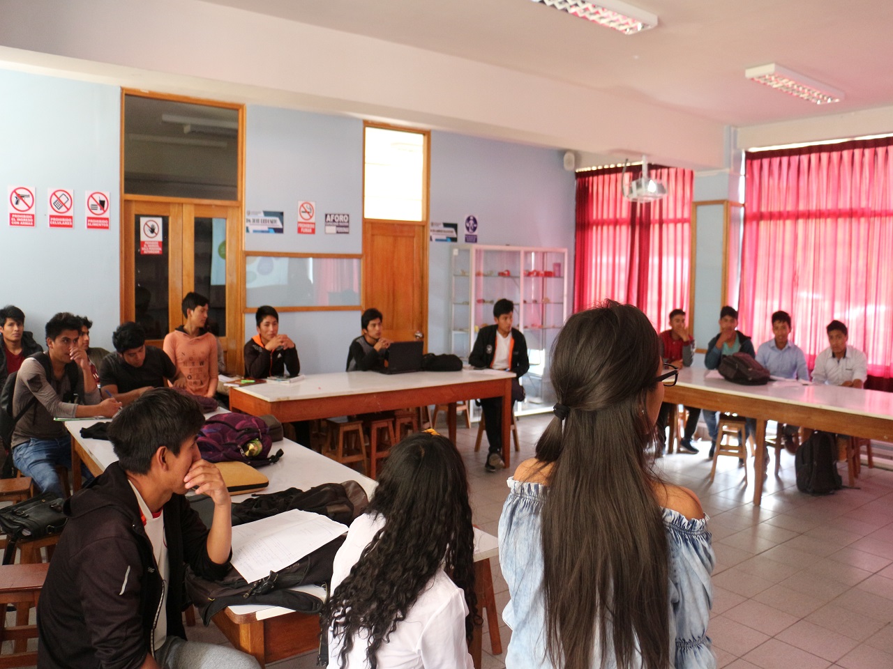 Laboratorio de Geología y Minerología.