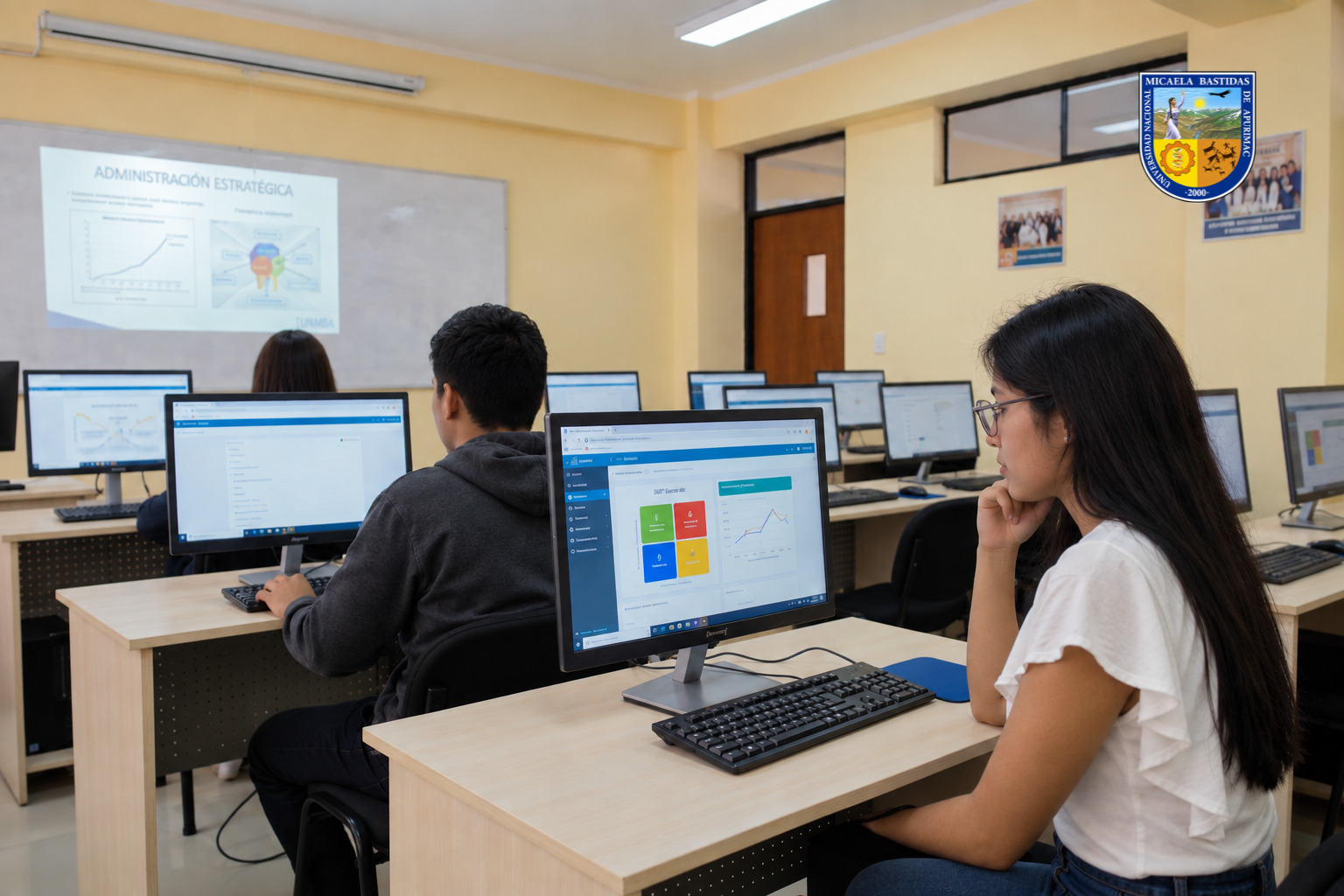 Estudiantes de la carrera